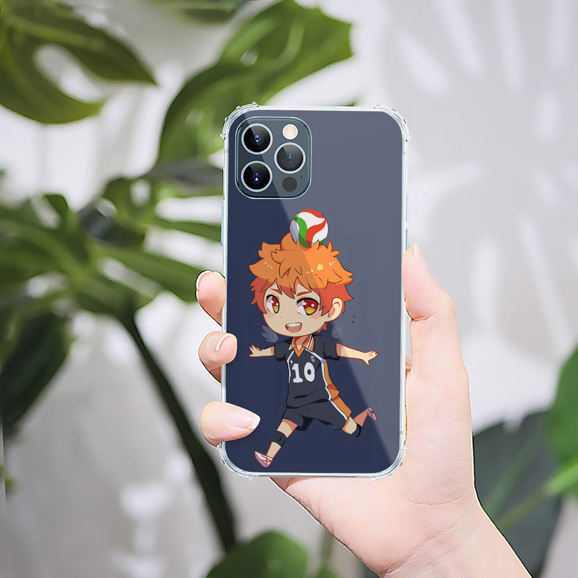 （画像用） ハイキュー!! Haikyu!! 【iPhone 12シリーズ対応】透明スマホケース（クリアソフトケース）